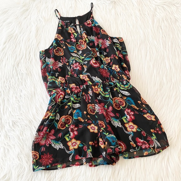 A. Byer Pants - A.Byer Floral Romper
